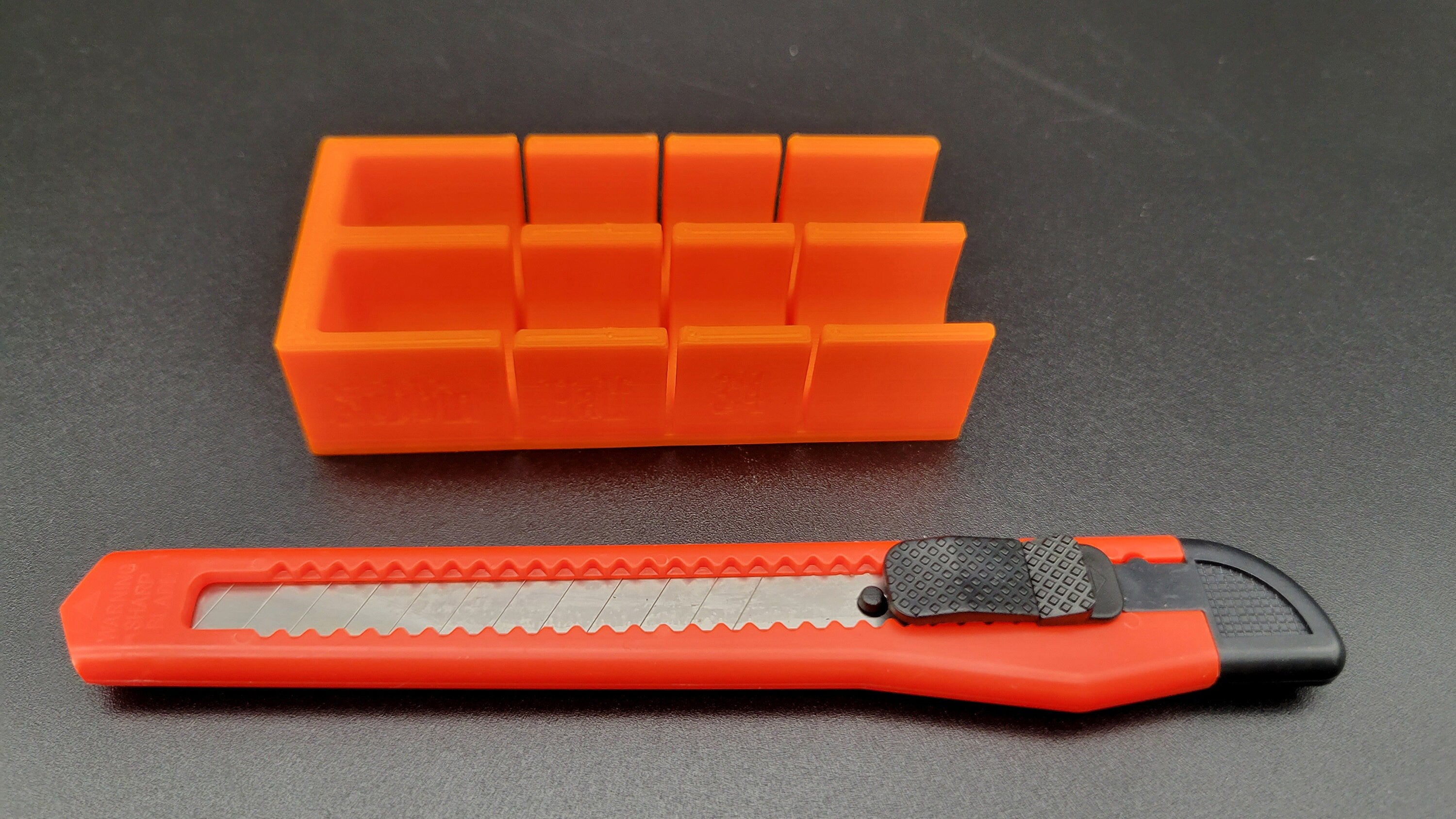 2 Shot Dart Cutter Kit- 3x Lengths: 20mm, 38mm, 54mm Guide, Short Half Stefan Round w/ Cutting Tool For Nerf Elite, Dart Zone, AF Size Darts