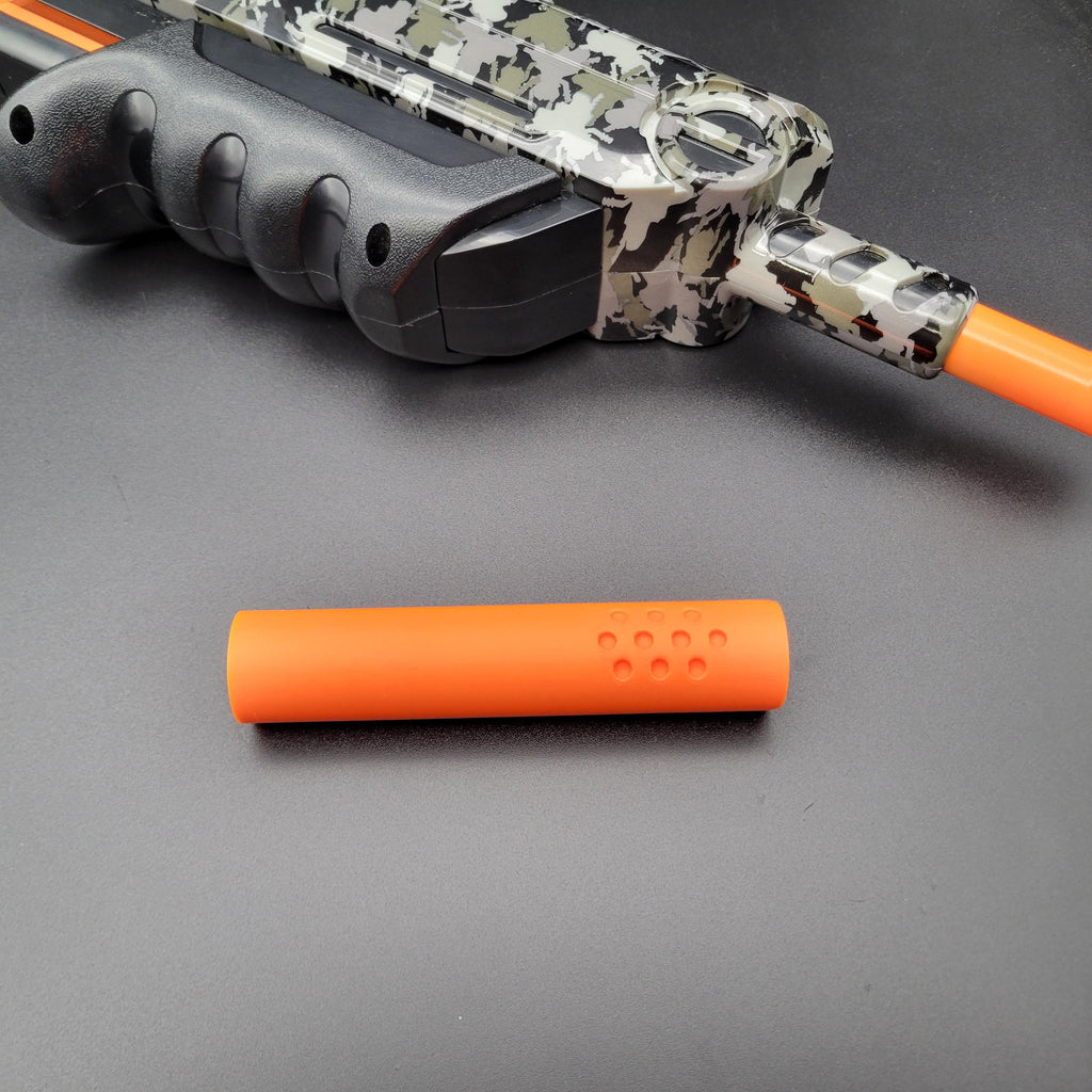 Barrel Adapter Mod For Bug-A-Salt 3.0 Blaster! To Fire Foam Darts! Compatible with Bug A Salt Toy Gun to use standard size elite darts!