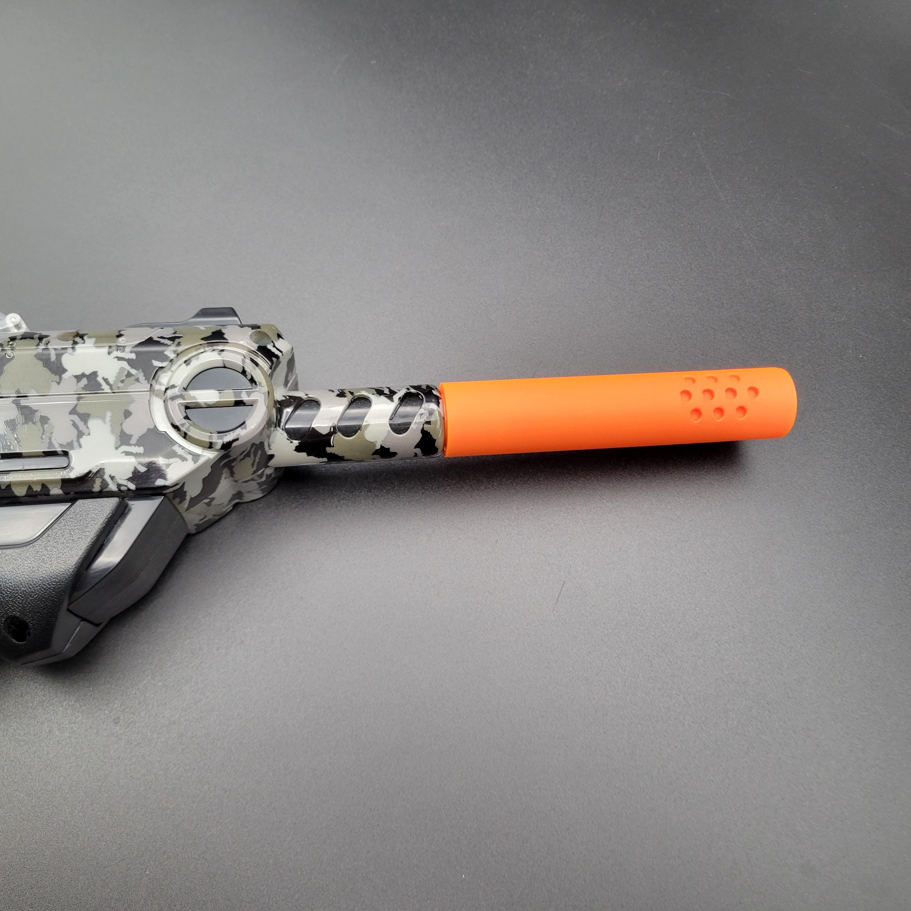 Barrel Adapter Mod For Bug-A-Salt 3.0 Blaster! To Fire Foam Darts! Compatible with Bug A Salt Toy Gun to use standard size elite darts!