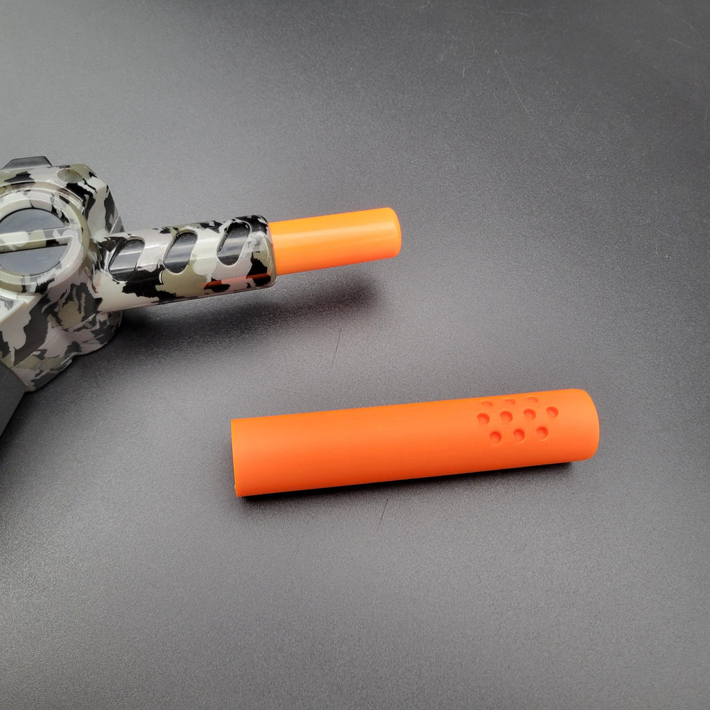 Barrel Adapter Mod For Bug-A-Salt 3.0 Blaster! To Fire Foam Darts! Compatible with Bug A Salt Toy Gun to use standard size elite darts!