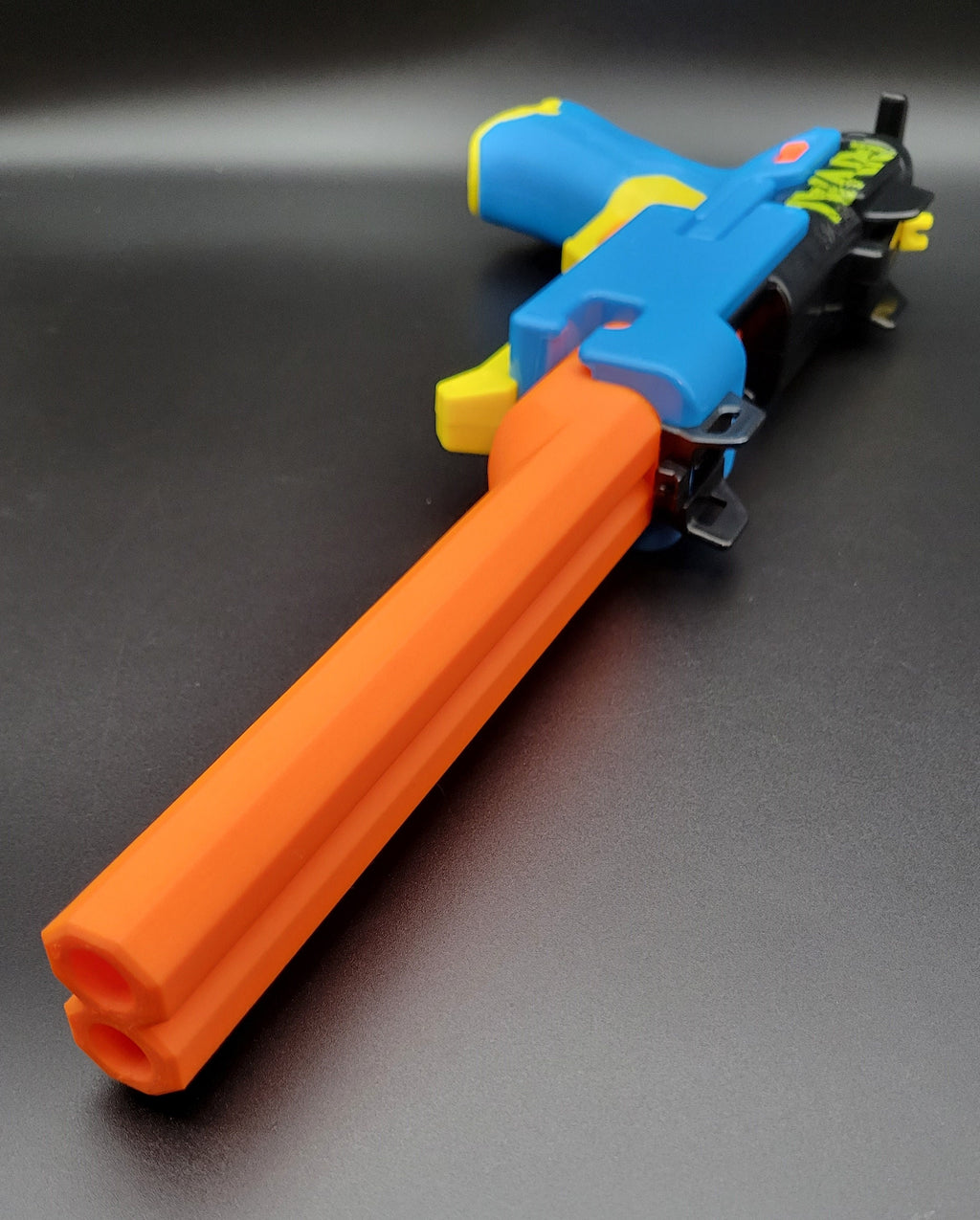 Double Barrel Mod For Nerf Rival Fate Dart Blaster InLine Clip - 6 Round 12 Dart Capacity Half Short Dart Toy Pistol Gun In Line Part!