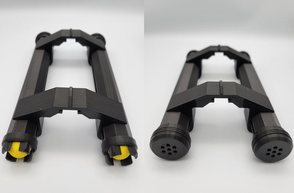 Dual 8 Shot Speed Loader Holder with Speed Loaders Compatible With Nerf Rival Takedown Blaster Xx-800 Refill Toy Gun Part Clip