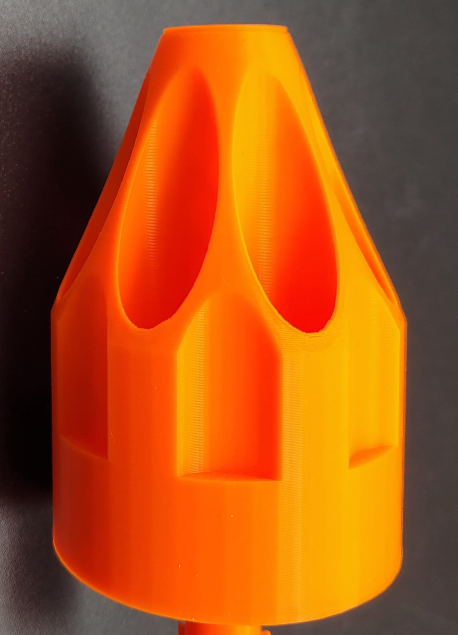 For Nerf Hammershot Blaster - Short Dart Mod Cylinder Barrel 7 Round Half Length Easy Load Kit Zombie Strike Hammer Shot! - Toy Gun Part