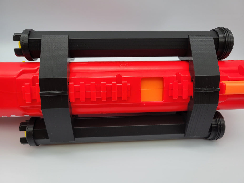 Dual 8 Shot Speed Loader Holder with Speed Loaders Compatible With Nerf Rival Takedown Blaster Xx-800 Refill Toy Gun Part Clip