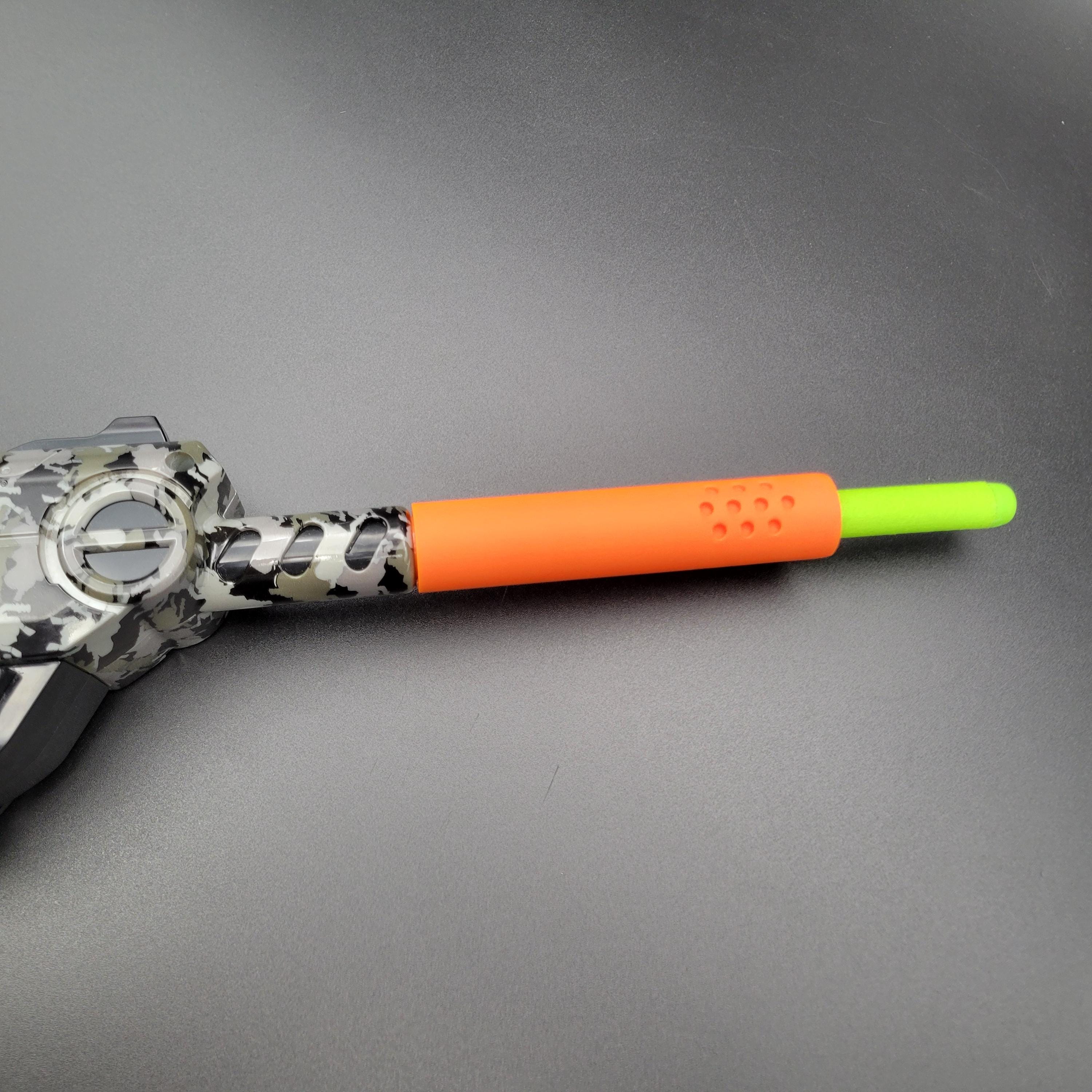 Barrel Adapter Mod For Bug-A-Salt 3.0 Blaster! To Fire Foam Darts! Compatible with Bug A Salt Toy Gun to use standard size elite darts!