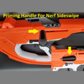 2x Stout Priming Handle Grip Knobs for Nerf Rival Sideswipe Blaster Curve Shot Line Replacement for Lost Part or Backup! - Toy Gun Part