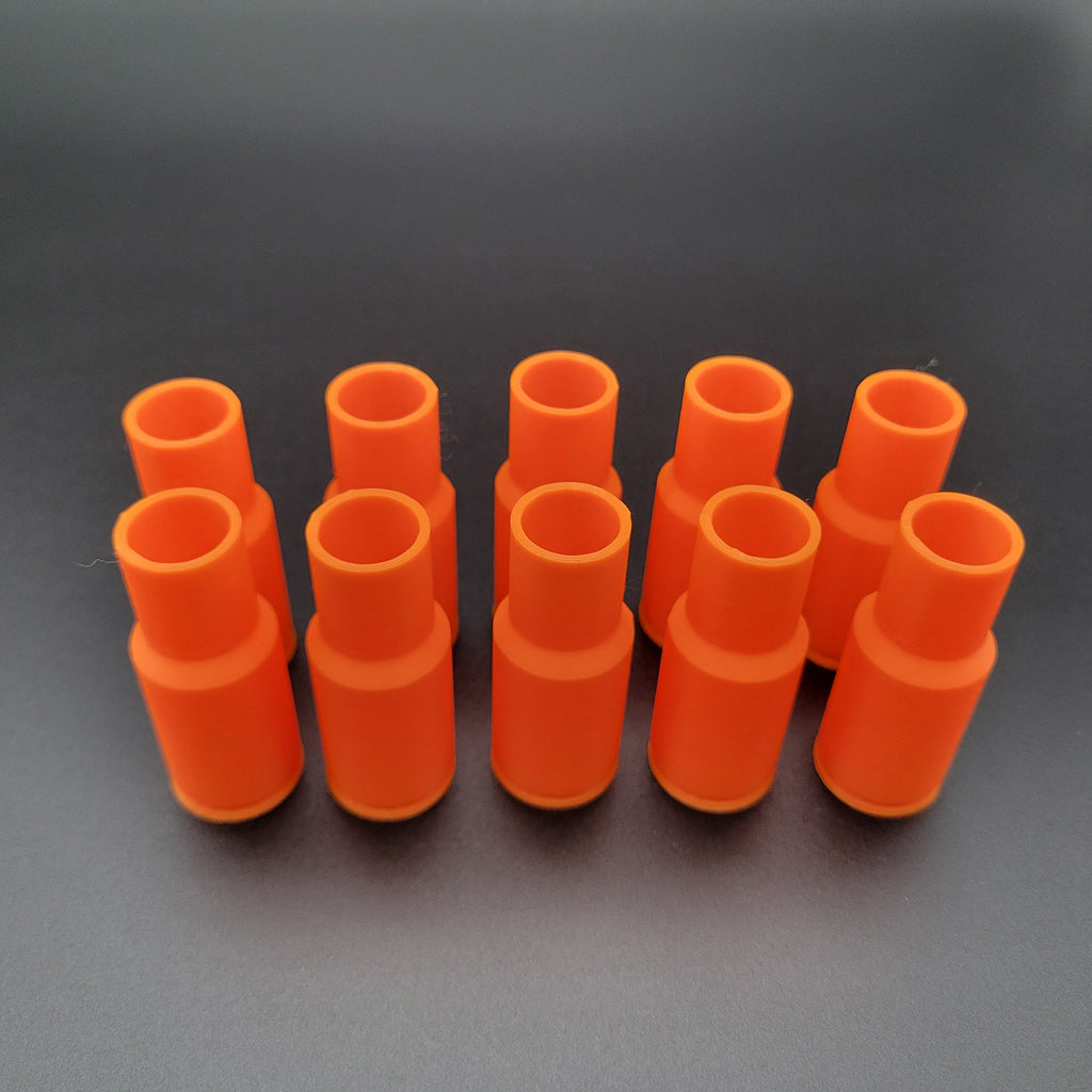 Buzz Bee Blaster Gun Compatible Shells | Work with .5 inch diameter Elite Size Comparable Darts | Full, Half, any length Dart, Rifle Shotgun