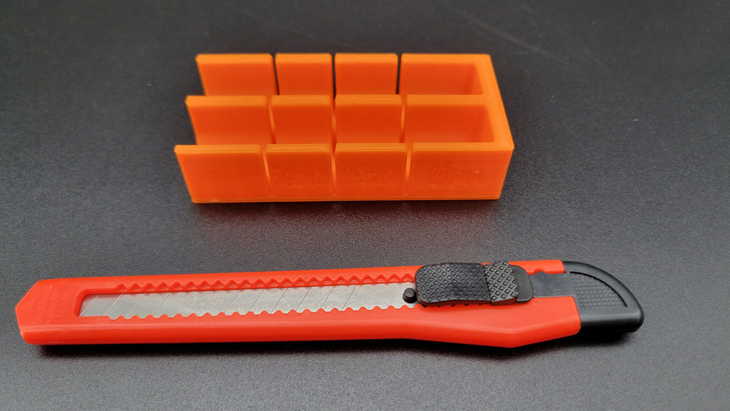 2 Shot Dart Cutter Kit- 3x Lengths: 20mm, 38mm, 54mm Guide, Short Half Stefan Round w/ Cutting Tool For Nerf Elite, Dart Zone, AF Size Darts