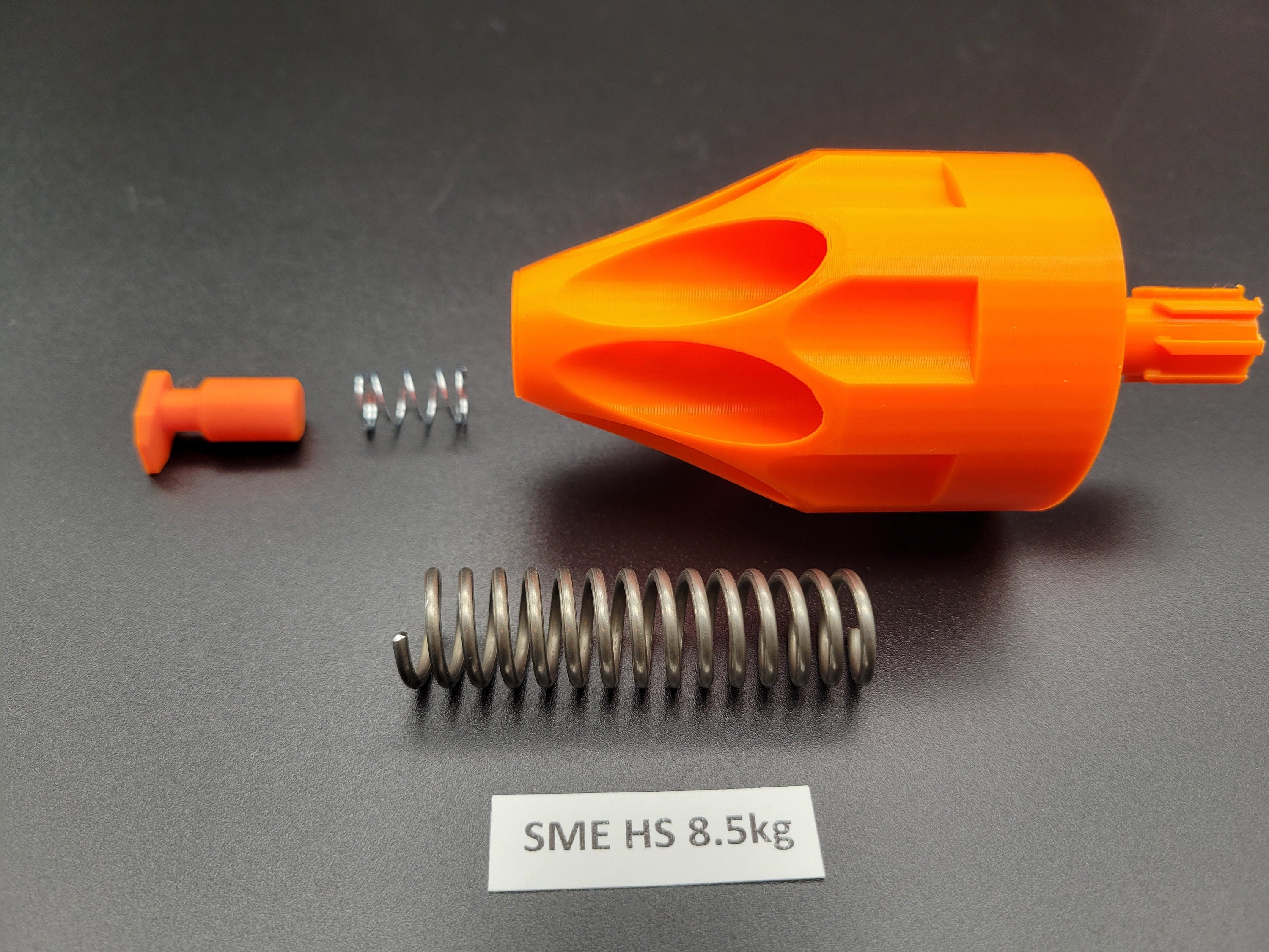 For Nerf Hammershot Blaster Gun Barrel Mod Short Dart Combo Kit Half Length 7 Round Cylinder Kit & 8.5kg Upgrade Spring Hammer Shot Mod Toy