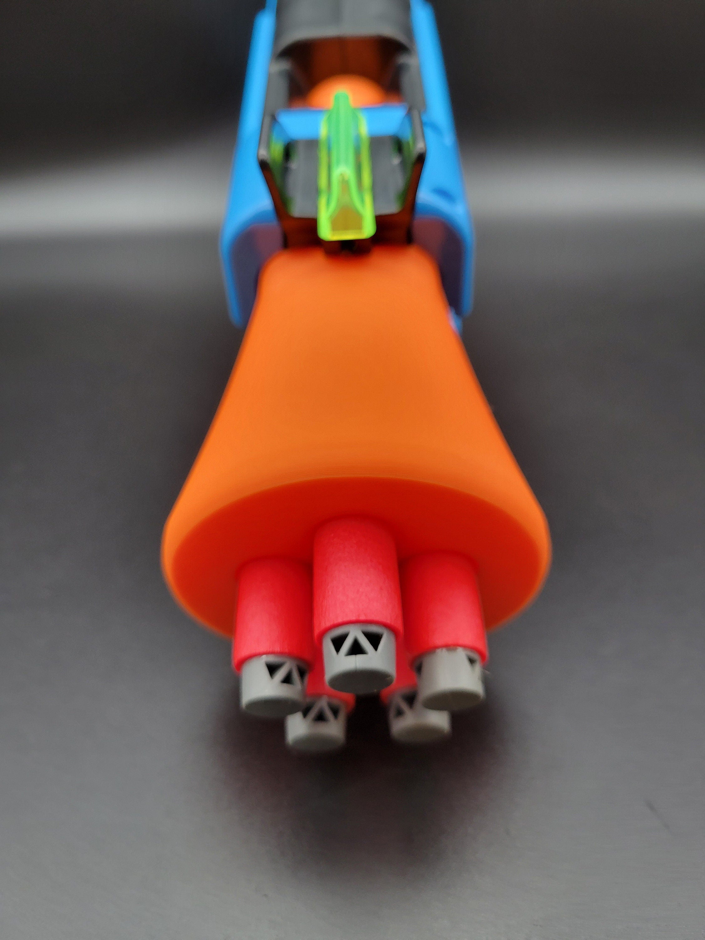 Blunderbuss Barrel Mod For Nerf Rival Fate Dart Blaster 5 Dart Volley -Shotgun Capacity Toy Pistol Gun Part for Modding & Modders