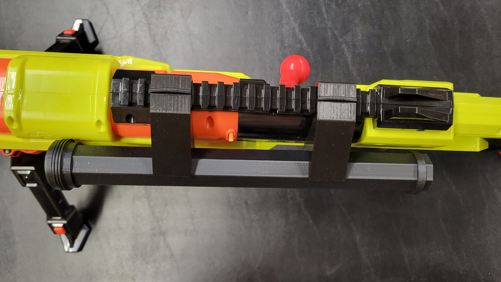 10 Shot Speed Loader Holder with Speed Loader Compatible With Nerf Rival Jupiter Edge Series Blaster XIX-1000 Refill Toy Gun Part Clip