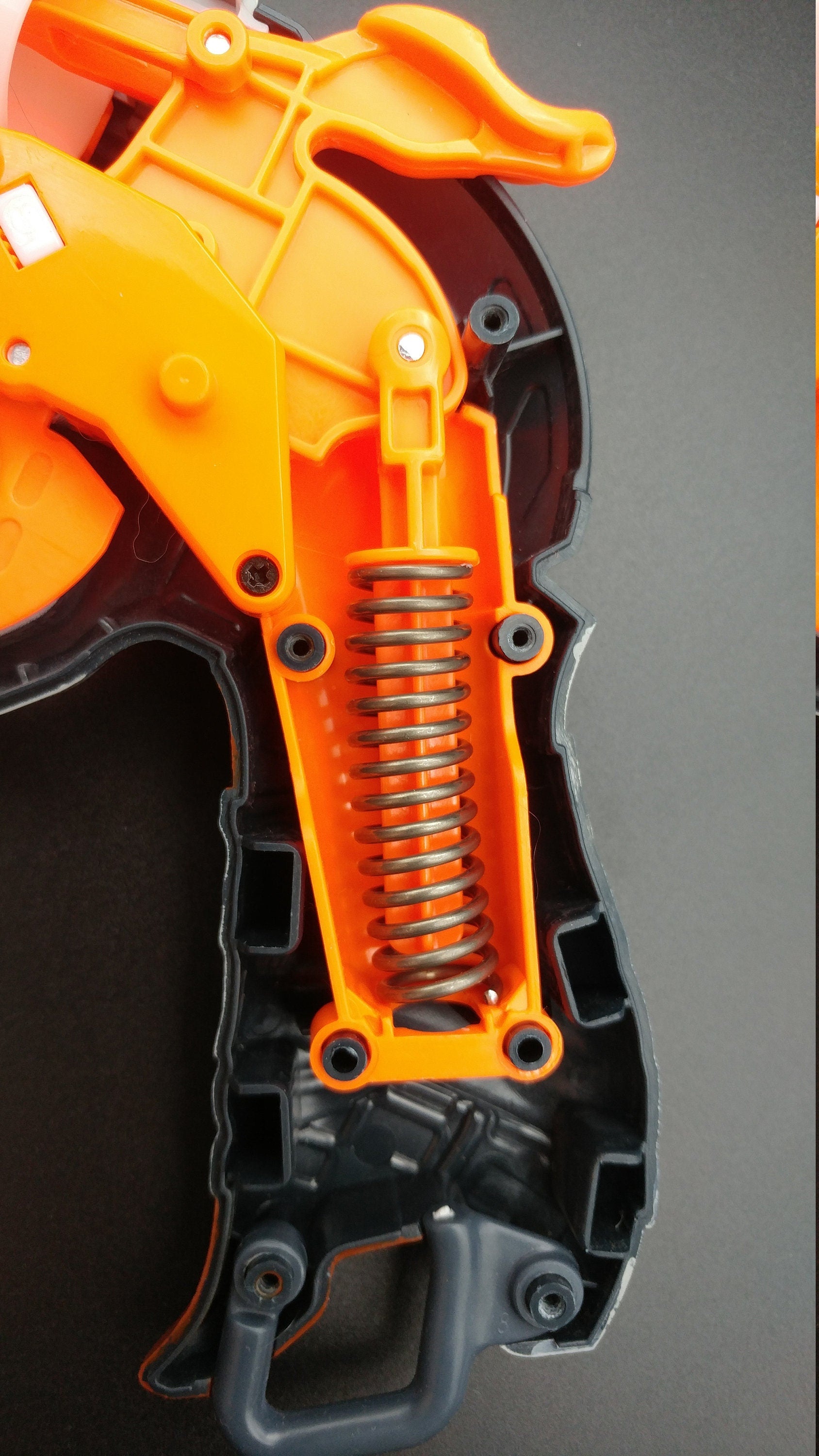 8.5 Kg Spring For Nerf Hammershot Blaster - Mod Upgrade - Zombie Strike Power Boost! Aftermarket Mod Sweet Revenge Compatible - Toy Gun Part